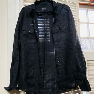 ✨LUCKY BRAND 100% Linen Button Down Shirt